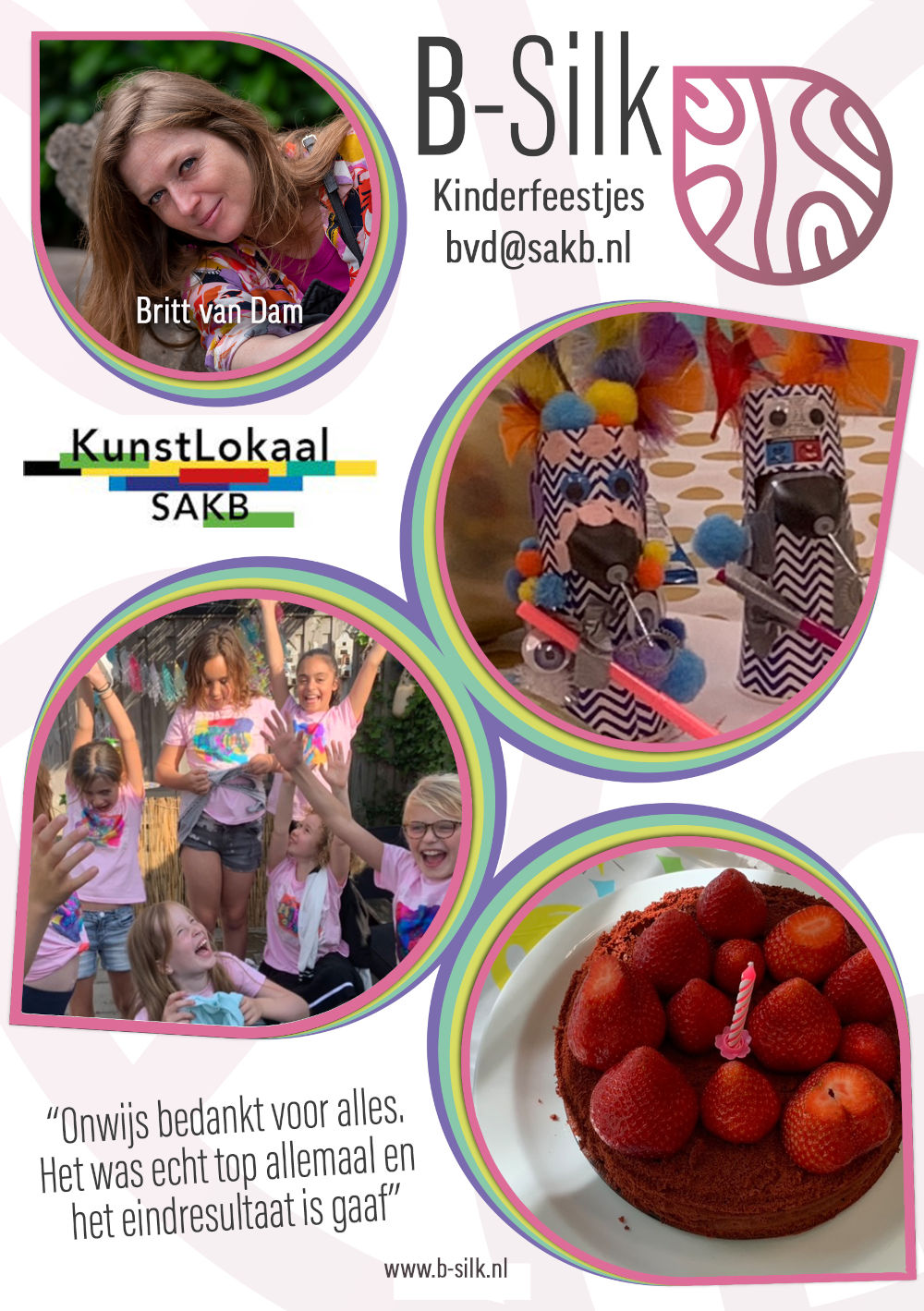 Kinderfeestjes bij KunstLokaal SAKB