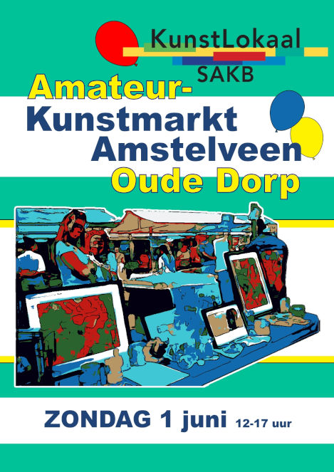 Kunstmarkt Amstelveen 2025 flyer