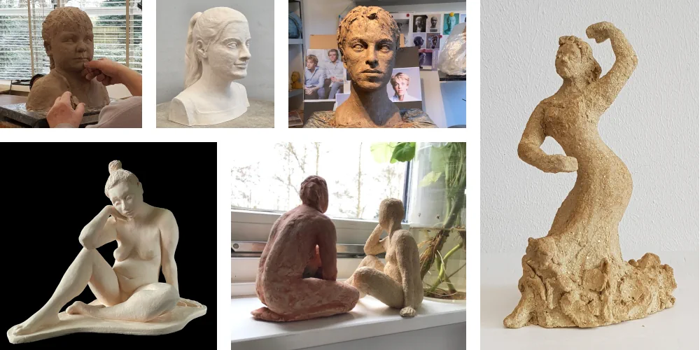 Workshop 5 dagen werken naar Model / Portret