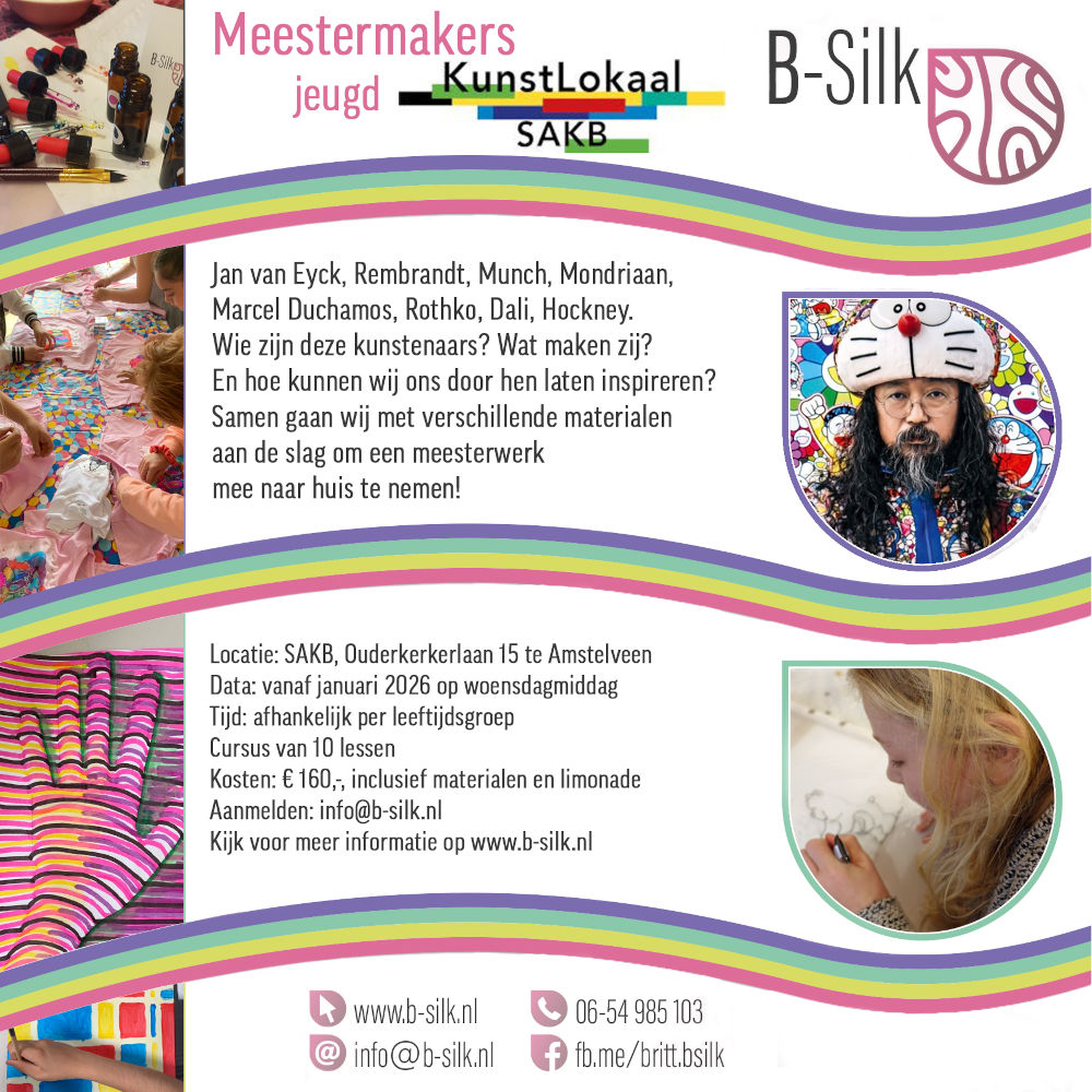 Kunstlessen voor kinderen: Meestermakers