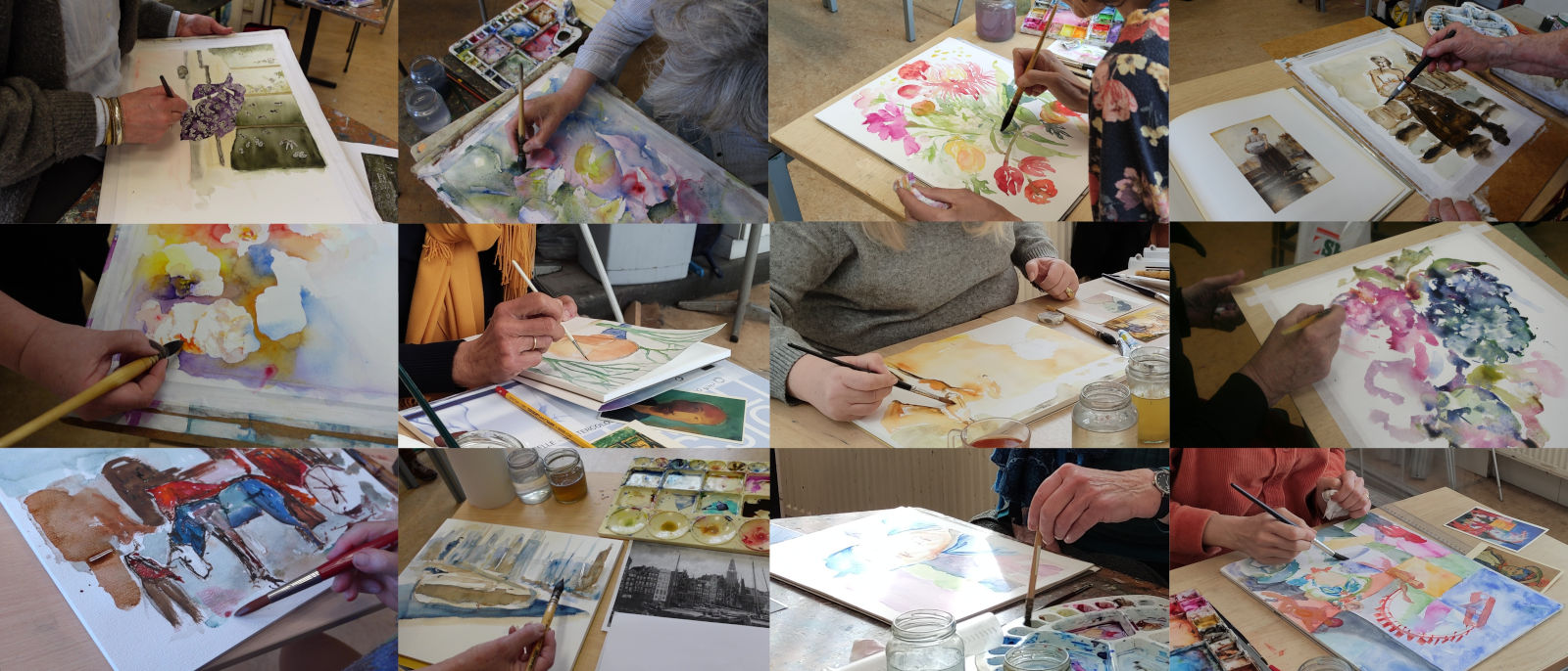 Expositie Aquarellisten