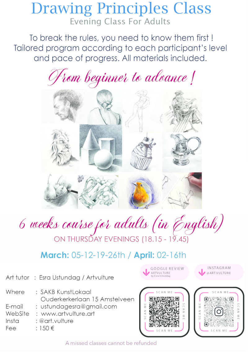 Drawing Principles for adults