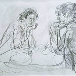 Workshop Café tekenen (urban sketching)