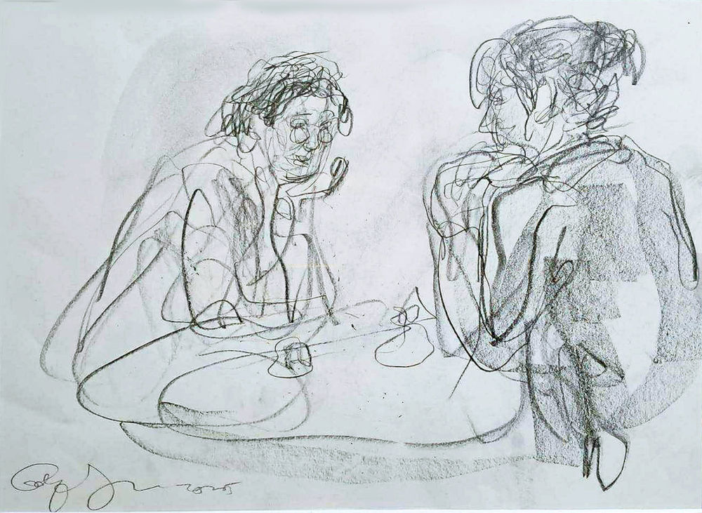 Workshop Café tekenen (urban sketching)