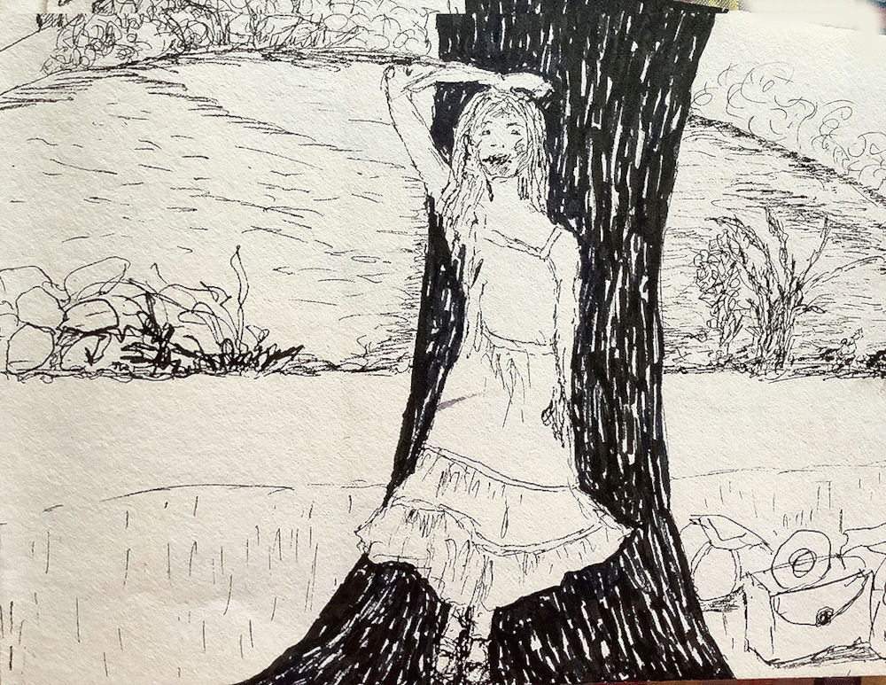 Workshop Model in het park tekenen