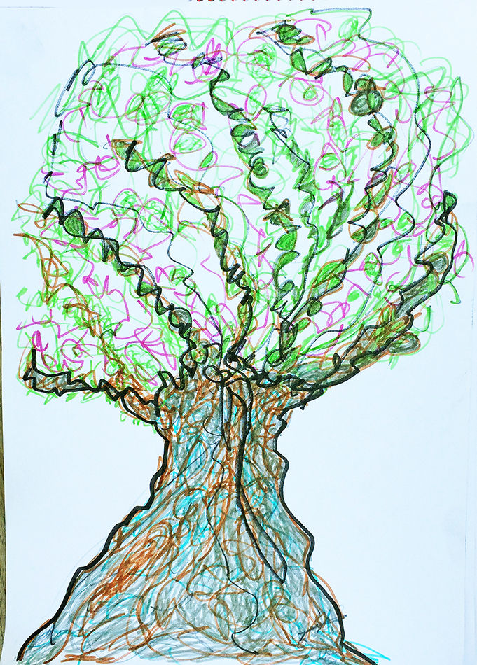 Workshop Olijfbomen tekenen