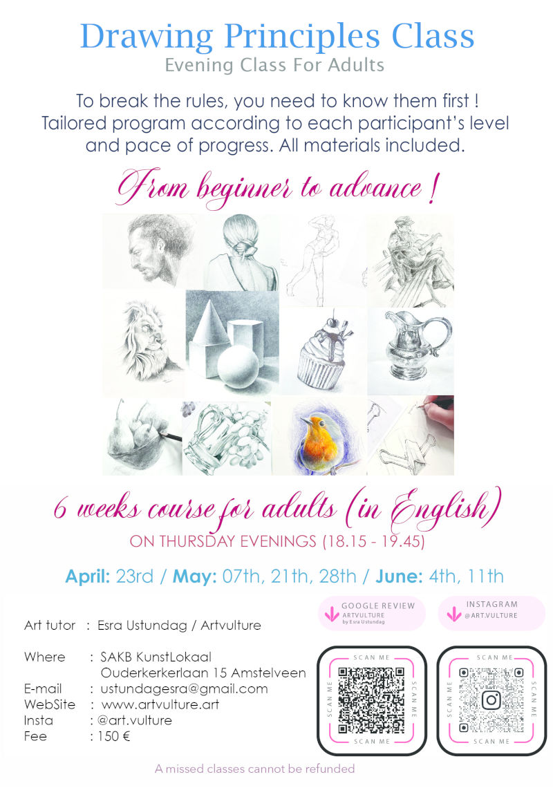 Drawing Principles for adults