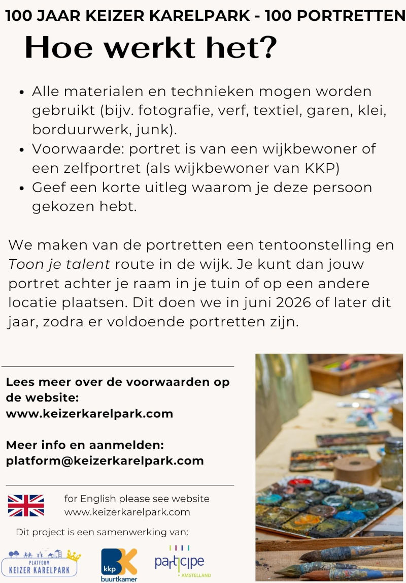 Project 100 jaar Keizer Karelpark