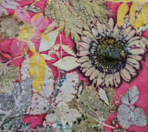 Workshop eco printen op leer