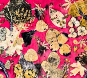 Workshop Ecoprinten op leer