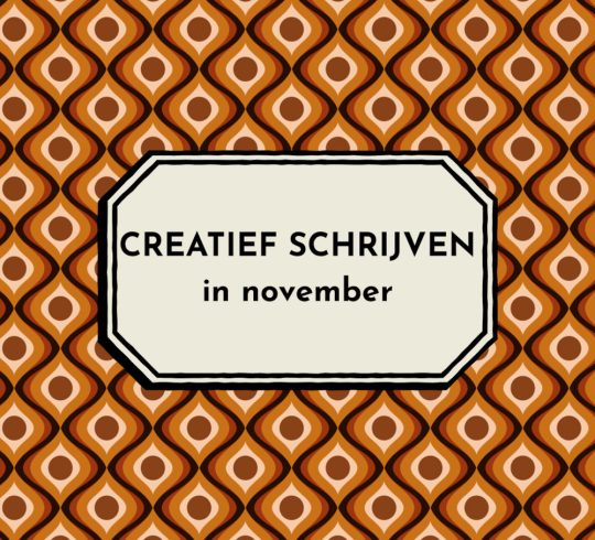 Creatief schrijven op donderdag