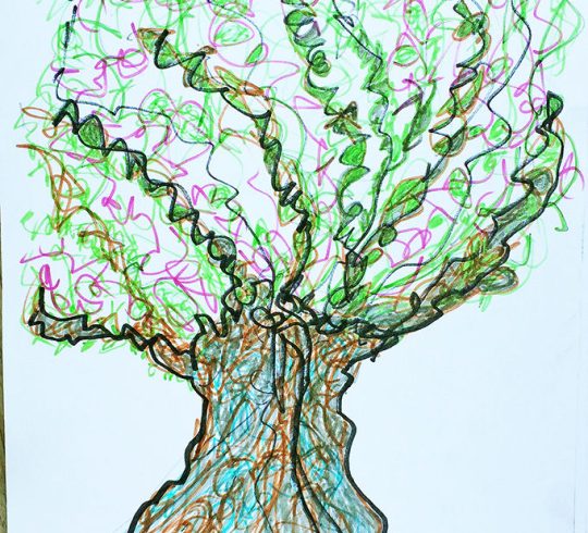 Workshop Olijfbomen tekenen