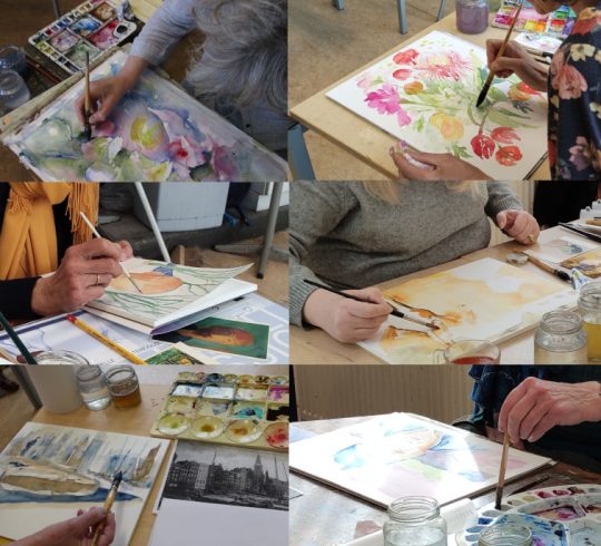 Expositie Aquarellisten