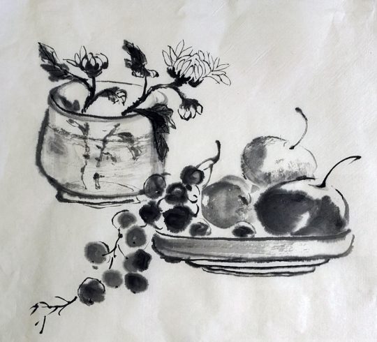 Chinees en Japans schilderen en kalligrafie